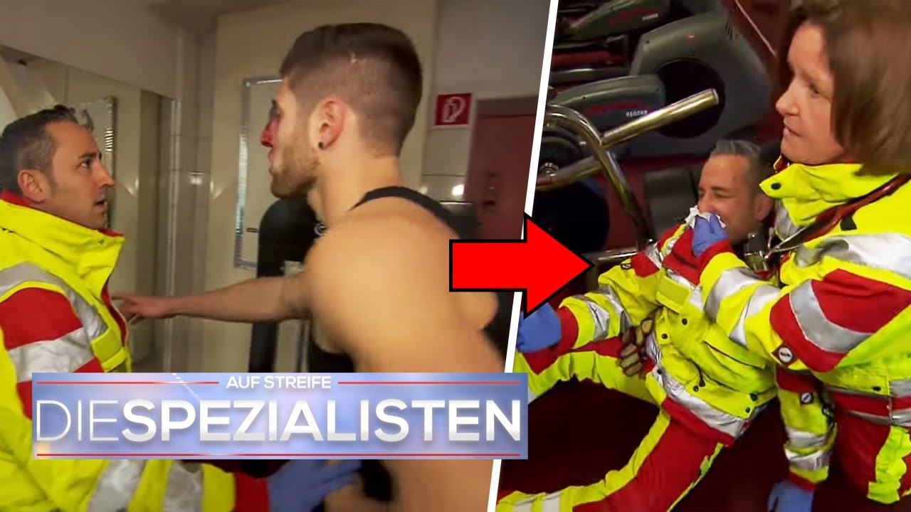 Franco Fabiano am Boden!😨 Massenschlägerei im Fitnessstudio eskaliert 😱 | Die Spezialisten | SAT.1