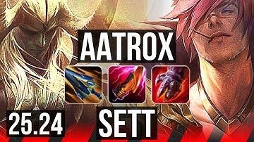 AATROX vs SETT (TOP) | KR Master | 25.24