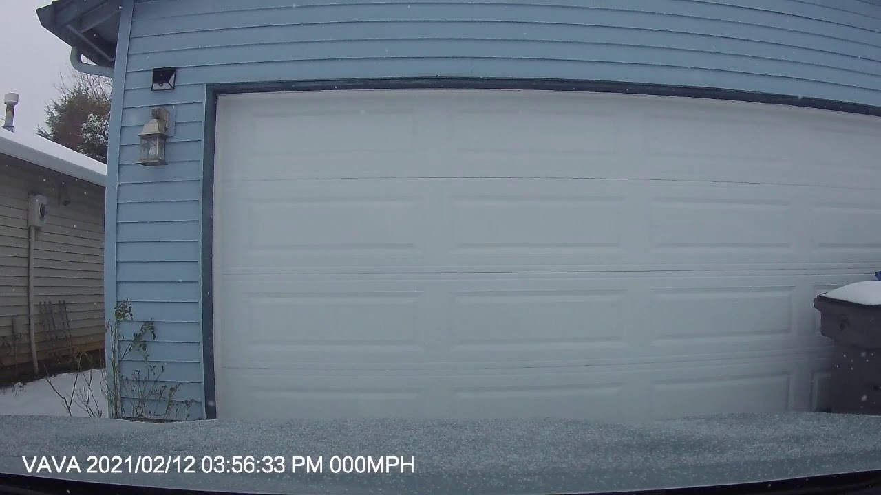 Snow in Vancouver, Washington, USA/ 2021 winter storm