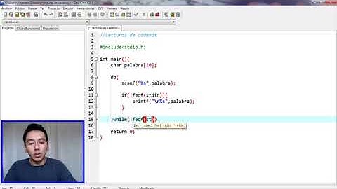 Cadenas de caracteres en C