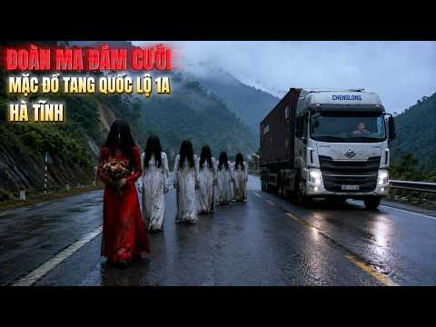 Đoàn Ma Đám Cưới Mặc Đồ Tang Trên Quốc Lộ 1A Hà Tĩnh: Truyện Ma Tài Xế Đường Dài