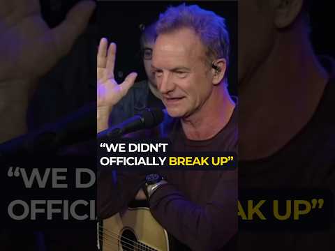 Sting REVEALS WHY he left The Police: 'I thought, wait a minute...'