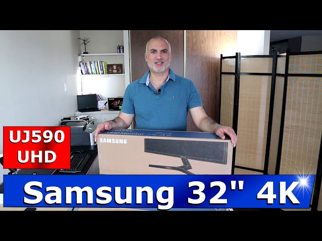 Test Samsung U32R590 : un moniteur 32 pouces Ultra HD bien fini et