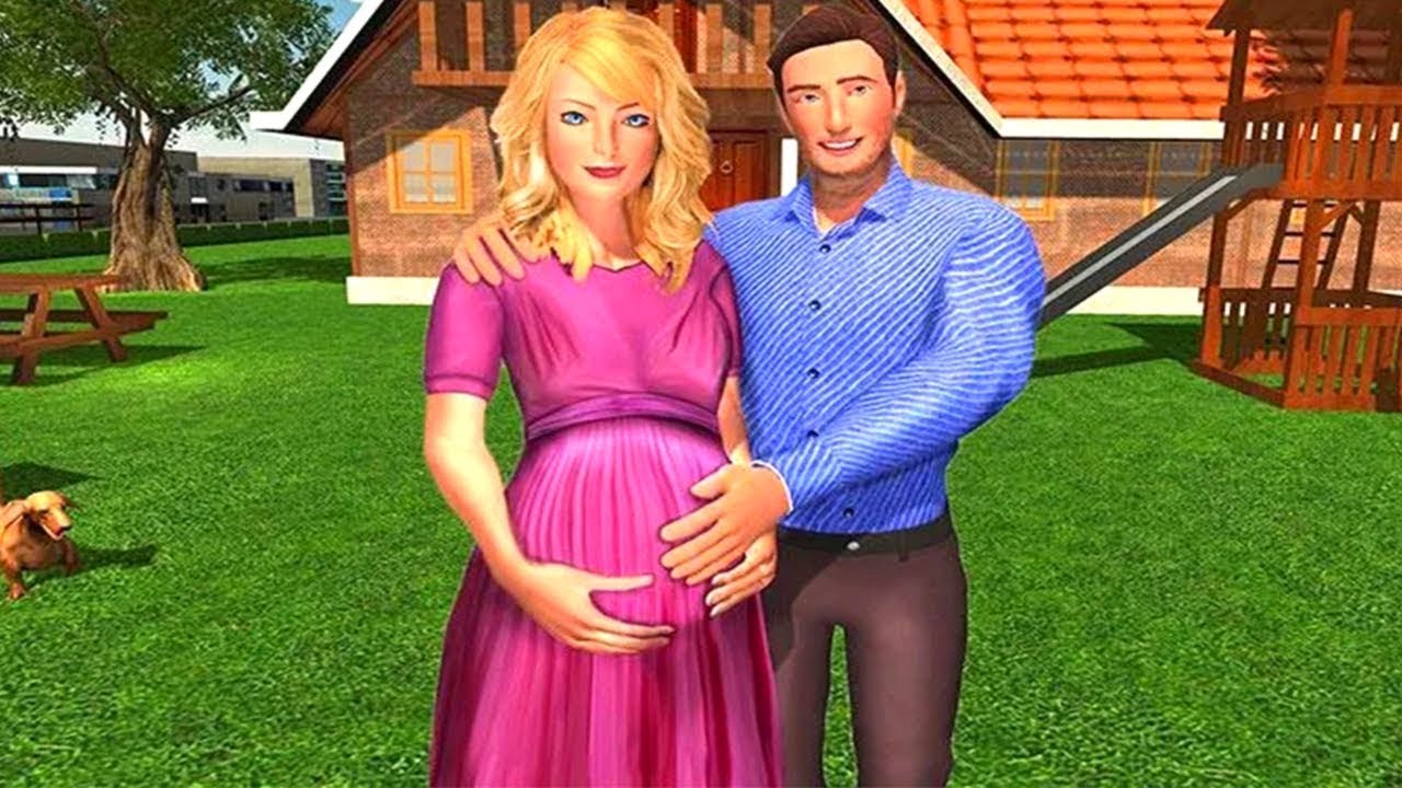 Pregnant Mom Baby Happy Home Android Gameplay Hd - 