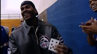 Pulling a Card from a Basketball : The Knicks | David Blaine