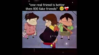 Shinchan showed his real friendship 😍😭❤️ #shorts #shortsviral #emotional #shinchan