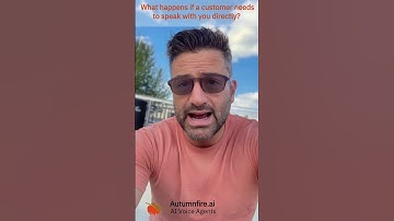 What happens if a customer needs to speak with you directly - AI Voice Agent