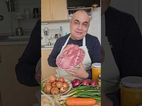 Печен свински врат