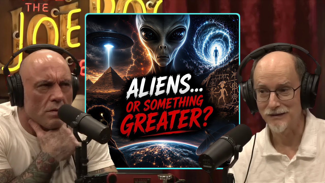 Joe On The Ultraterrestrial Theory That Aliens Are Actually From The Past | Joe Rogan &  Dean Radin