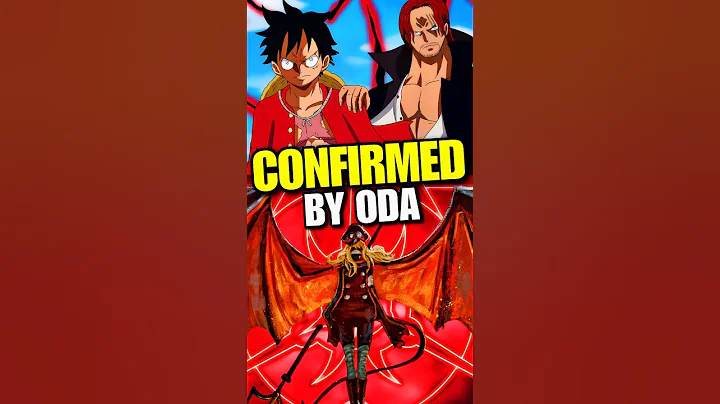 Oda Confirmed Shanks Isn't Evil 🔥 #oda #shanks #onepiece #shorts
