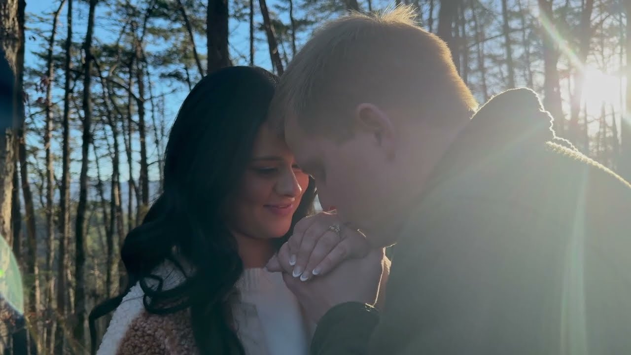 Before the Proposal, He Recorded Messages for Her | Nathan & Katie in the Smoky Mountains