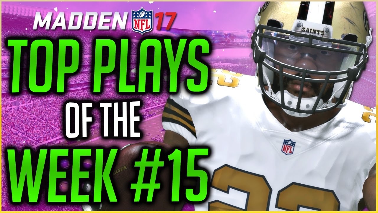 MADDEN 17 TOP 10 PLAYS OF THE WEEK - ONSIDE FRONT FLIP TOUCHDOWN! EP15