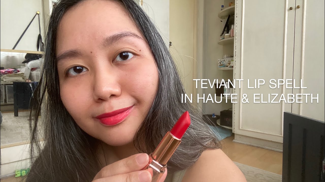 DIY Gradient Lip Look with TEVIANT LIP SPELL LIPSTICKS in HAUTE