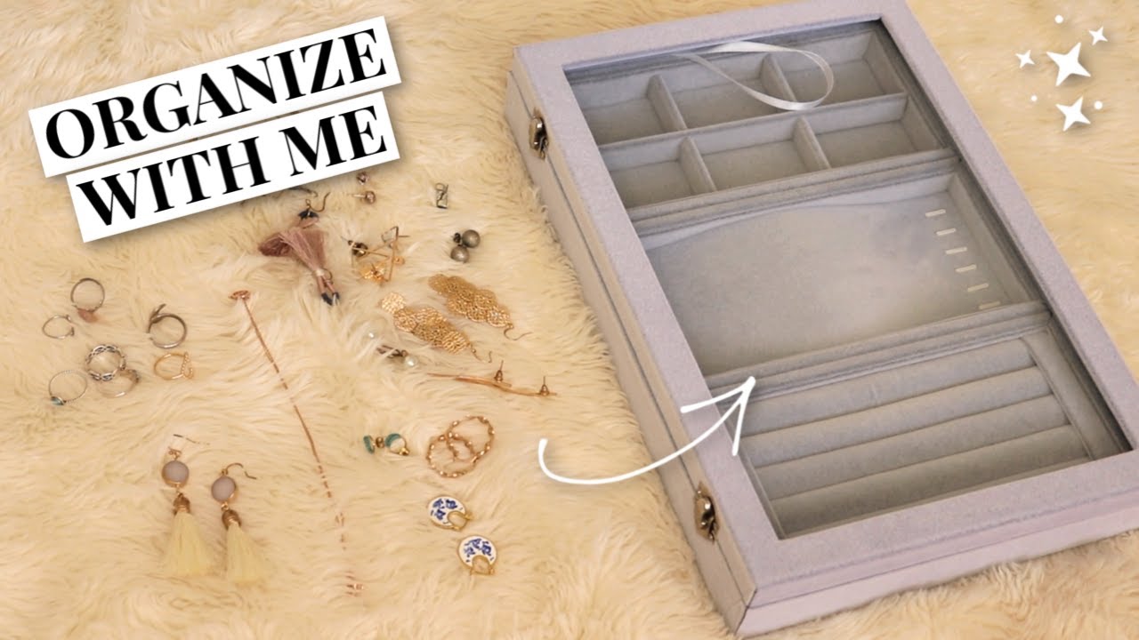 Minimal Jewelry Collection Organization & Declutter