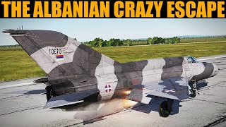 1975 Albanian Mig-21Crazy Escape From Yugoslavia | DCS Reenactment screenshot 2