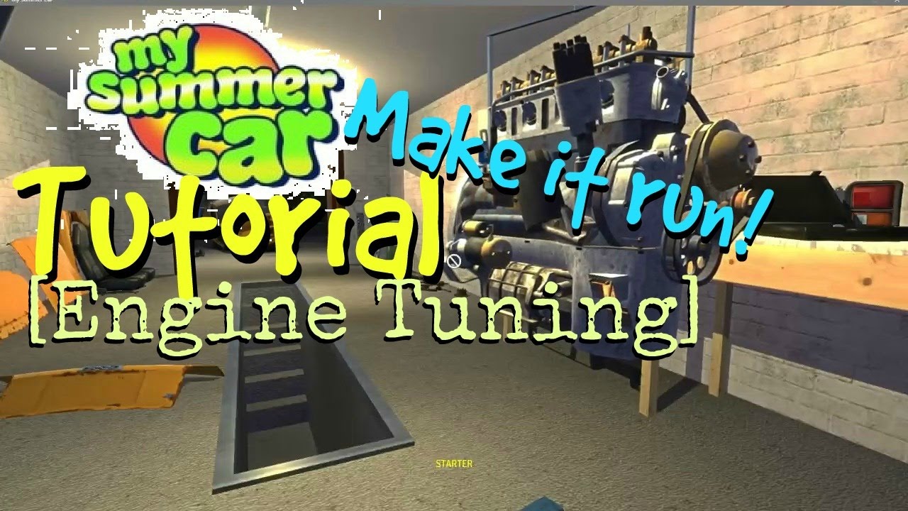 My Summer Car Tutorial Engine Tuning YouTube