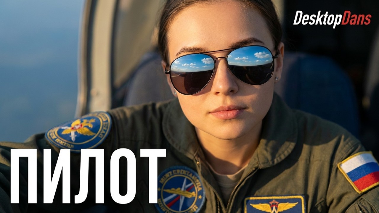 ✈️ СТЮАРДЕССА на Рабочем Столе! Полет в Облаках Windows 11 | Aviation | DesktopDans