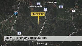 Coroner responds to overnight fatal fire in Anderson Co.