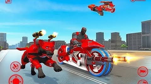 Police Panther Robot Bike Part-1 | Rescue City Transformation Hero Android GamePlay | By Game Crazy