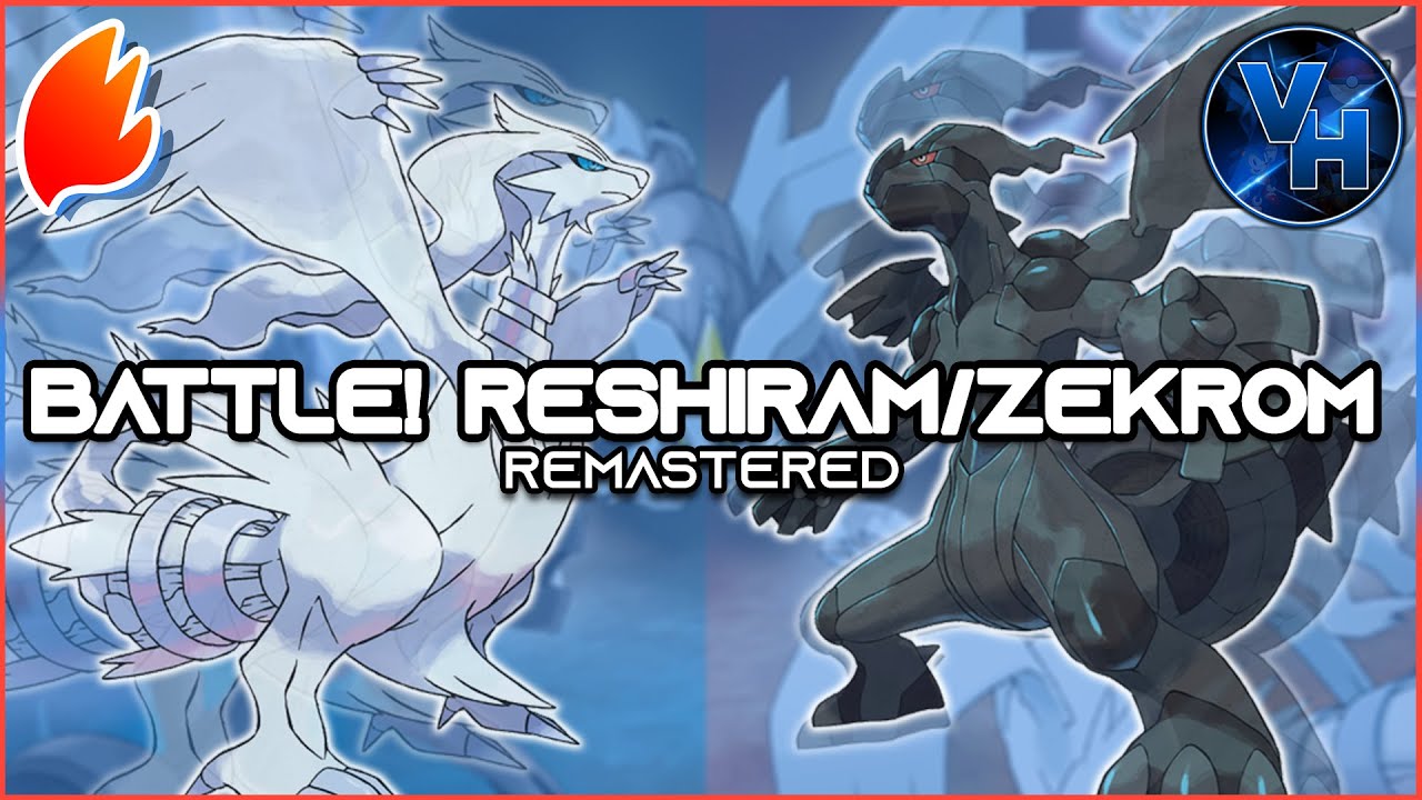 Reshiram and Zekrom Battle  Pokemon images, Pokemon, Pokemon blue