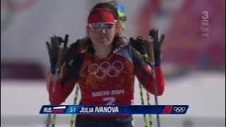 Längdskidor OS Sotji 2014 Damer 4x5km Stafett