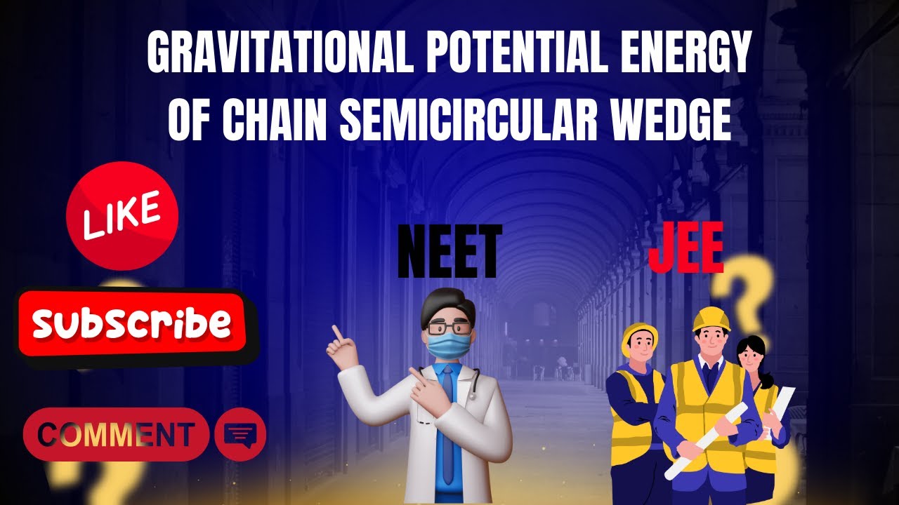 GRAVITATIONAL POTENTIAL ENERGY OF CHAIN IN SEMICIRCULAR WEDGE