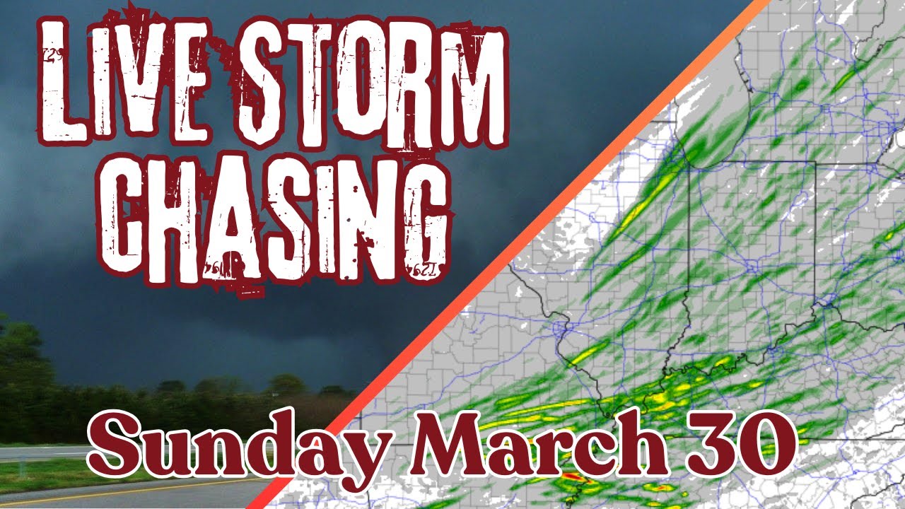 Live Storm Chasing - Midwest Tornado Outbreak - YouTube