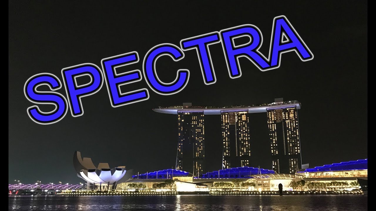Spectra - Light and water show. Marina Bay Sands Hotel - October 2017 Singapore!!