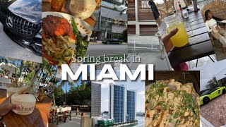 72 HOURS IN MIAMI VLOG | spring break, nikki beach, south beach & more