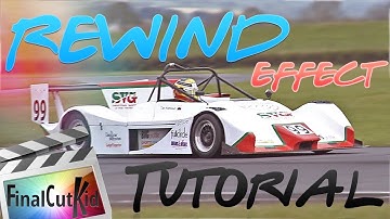 REWIND EFFECT FEATURE IN - FINAL CUT PRO X  FCPX TUTORIAL (FAST) 2018