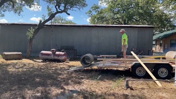 concrete pipe unload #3 26 jul 2022