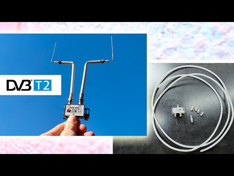 Wideo: DIY antena cyfrowa do DVB-T2