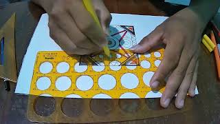 Tutorial Gambar Ornamen / Ornamen Geometris