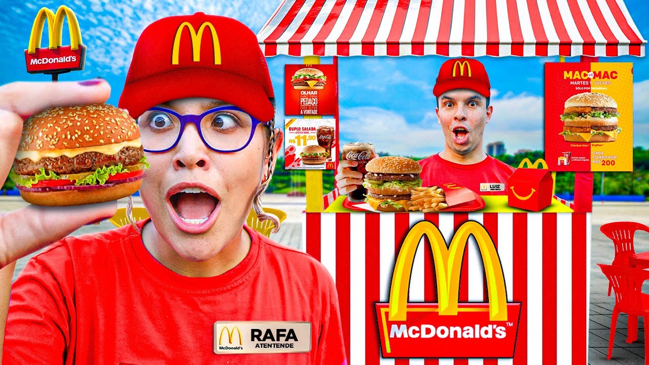 ABRIMOS O MENOR MCDONALD'S DO MUNDO! - MUITO INCRÍVEL!