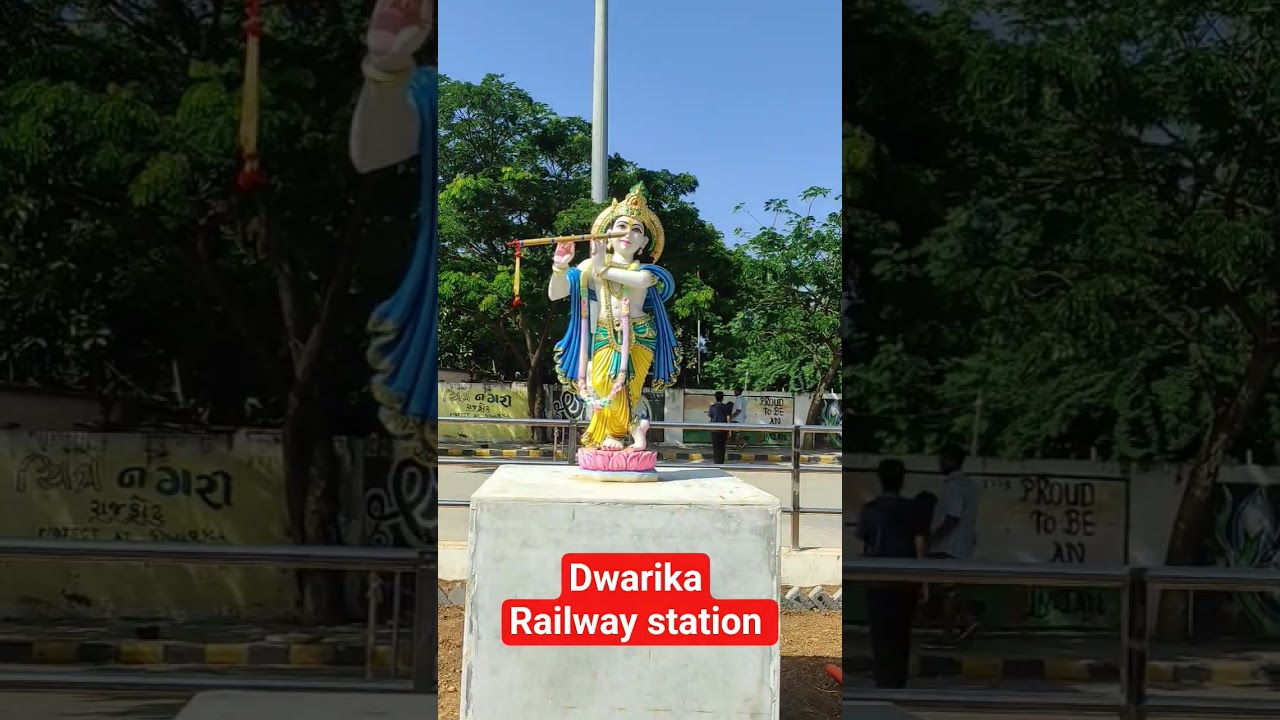 dwarika railway station 🚉 pavitra bhumi old engine 