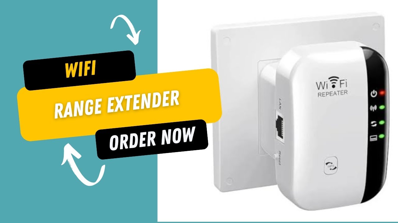 Boost Your Wi-Fi Signal Anywhere! | Wi-Fi Range Extender Repeater Setup ...
