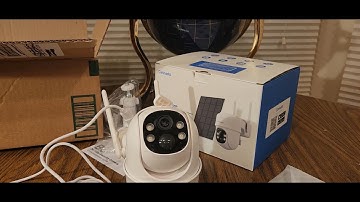 Cinnado Solar Security Cameras 2K works with Alexa  (EPISODE 4318)  Amazon  Unboxing Video