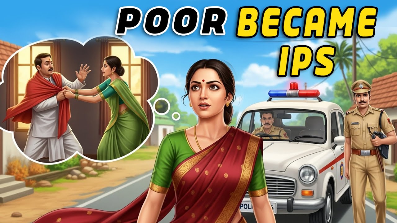 Poor Girl Becomes IPS | Moral Stories in English | Life Lesson | Learn English | Bedtime Stories |
