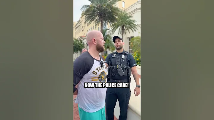 Police protect Scientology, arrest protester