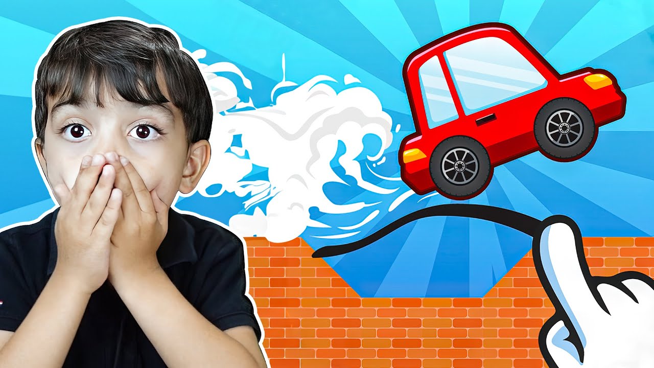 KÖPRÜYÜ ÇİZ VE ARABAYI KARŞIYA GEÇİR !! 😱 Draw Bridge