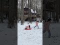 Pocono Mountain Christmas snow slide 1 12/25/2025