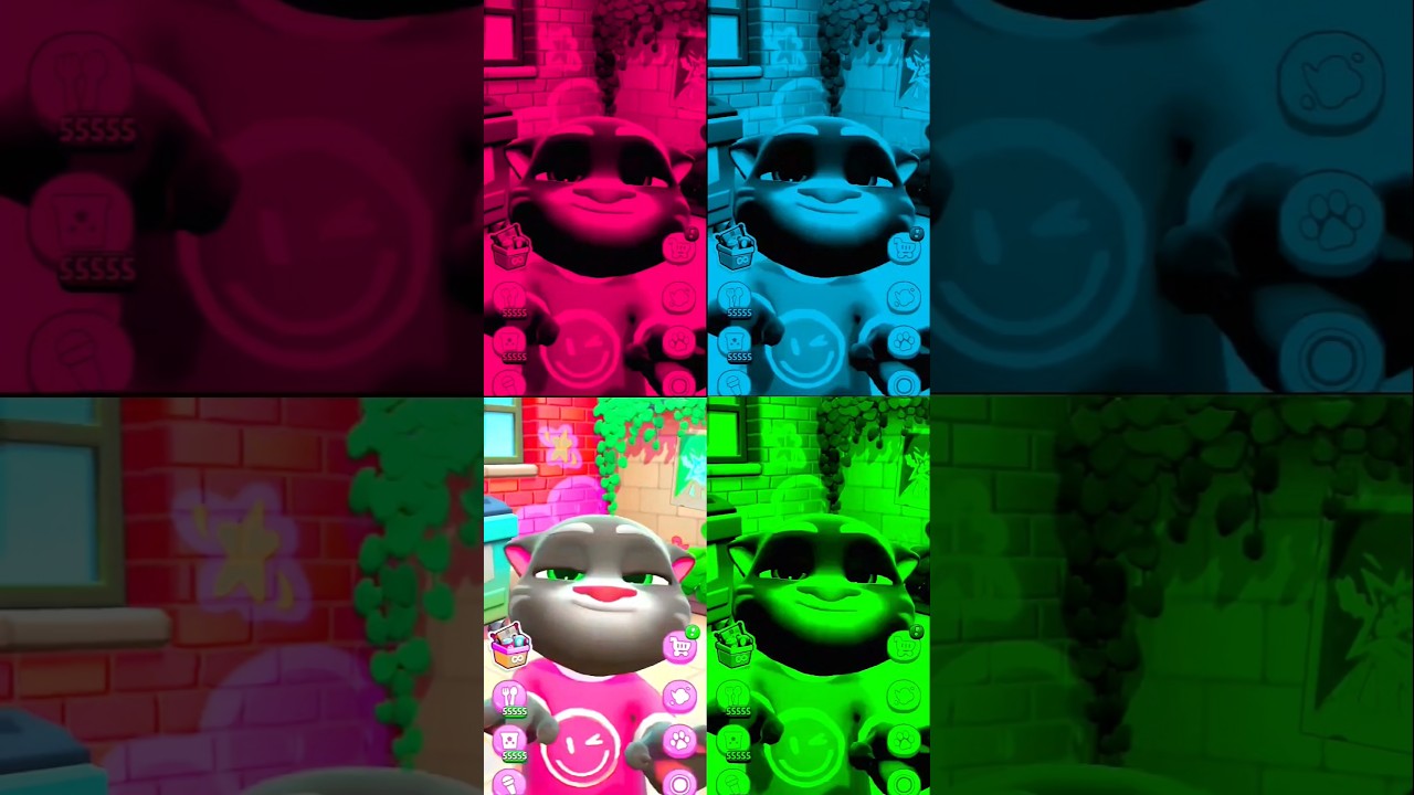 Talking tom cat gameplay video (Part 28) #talkingtom #shorts #tomgoshorts