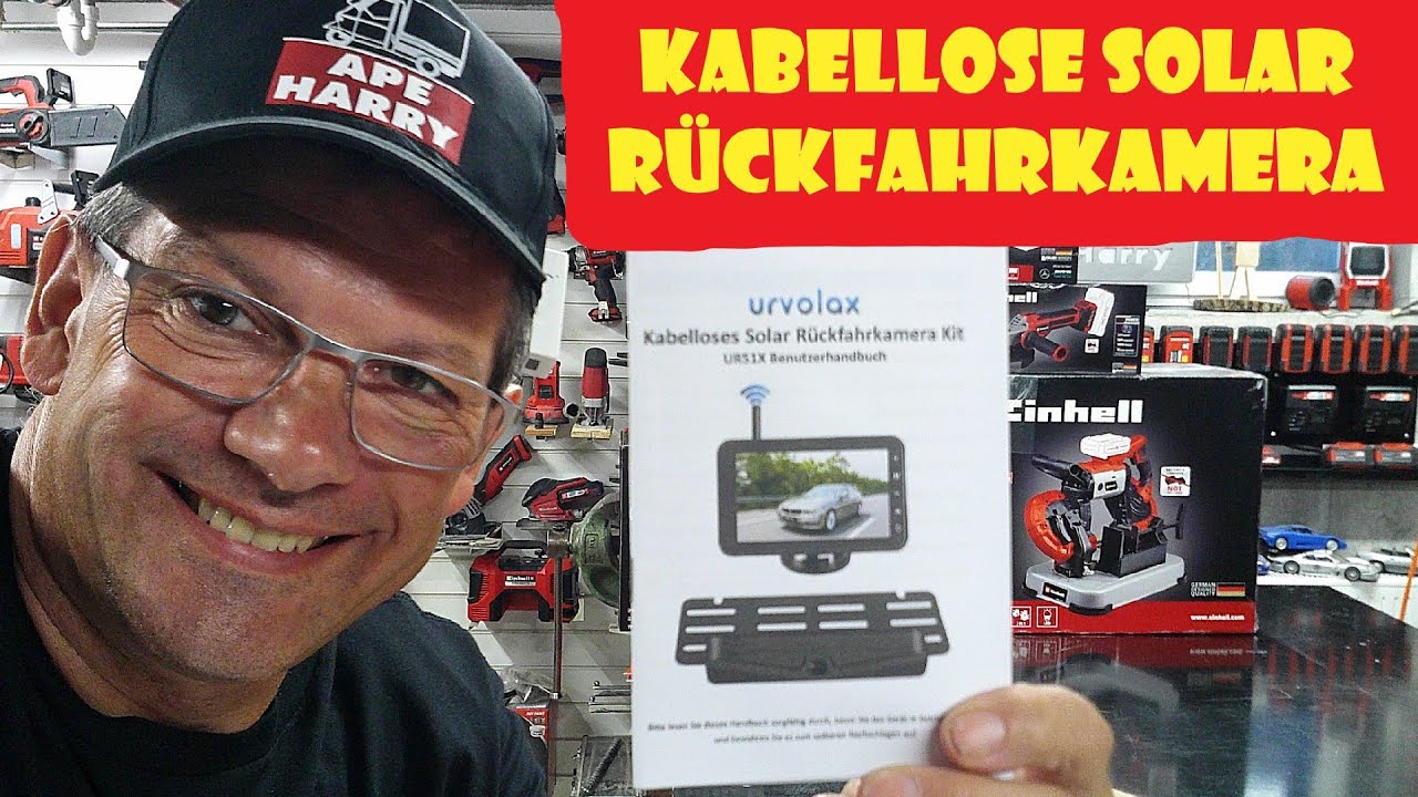 Kabellose Solar Rückfahrkamera URVOLAX UR51X @ApeHarry 