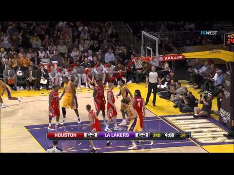 【常規賽】4/1/2011 湖人 VS. 火箭  精華片段