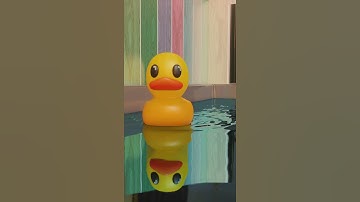Rubber duck Blender animation
