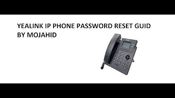 How to Reset Yealink IP Phones | Step-by-Step Guide by Mojahid Khan