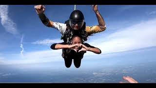 Fearless&Free 50cents Girlfriend Jamira Cuban Link Haines Parachutes 🪂 13,500ft! Wealth