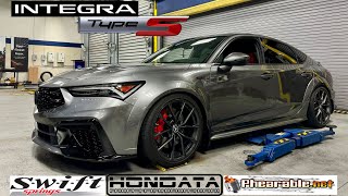 2024 Acura Integra Type-S //Hondata & Phearable Stage 2 Tune | Swift Lowering Springs by AHC Garage 73,948 views 3 months ago 18 minutes