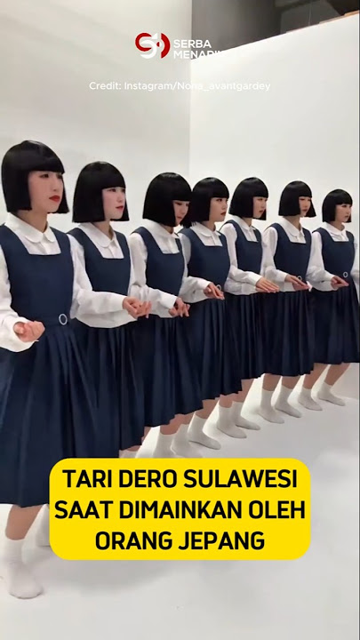 Momen Orang Jepang Menari Dero