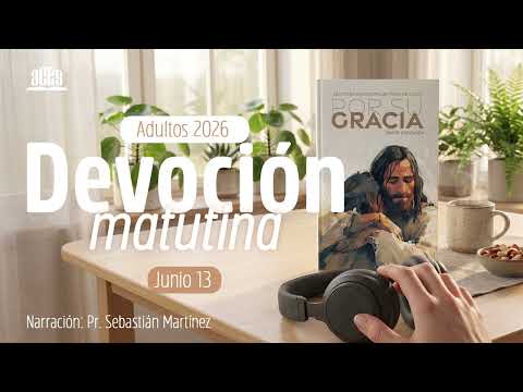 Por su gracia, devoción matutina de adultos 2026 - 14 de junio